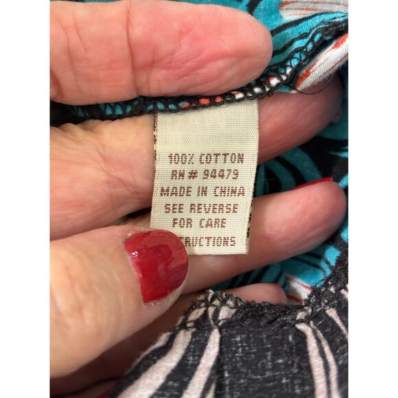 Magic maxidress, black/pink/teal, bohemian, gypsy, hippie, tropical, festival - Picture 6 of 6